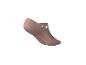 Chaussettes style ballerine roses avec semelles antidérapantes et lanières croisées