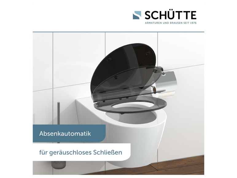 Aller en mode plein écran : Schütte Abattant WC SLIM, avec fermeture en douceur - Image 21