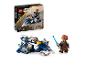Set LEGO Star Wars Microfighter Jedi Starfighter de Plo Koon avec figurine.