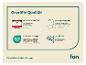 Matelas certifié Oeko-Tex®, testé par le magazine Haus & Garten, fabriqué en Allemagne.