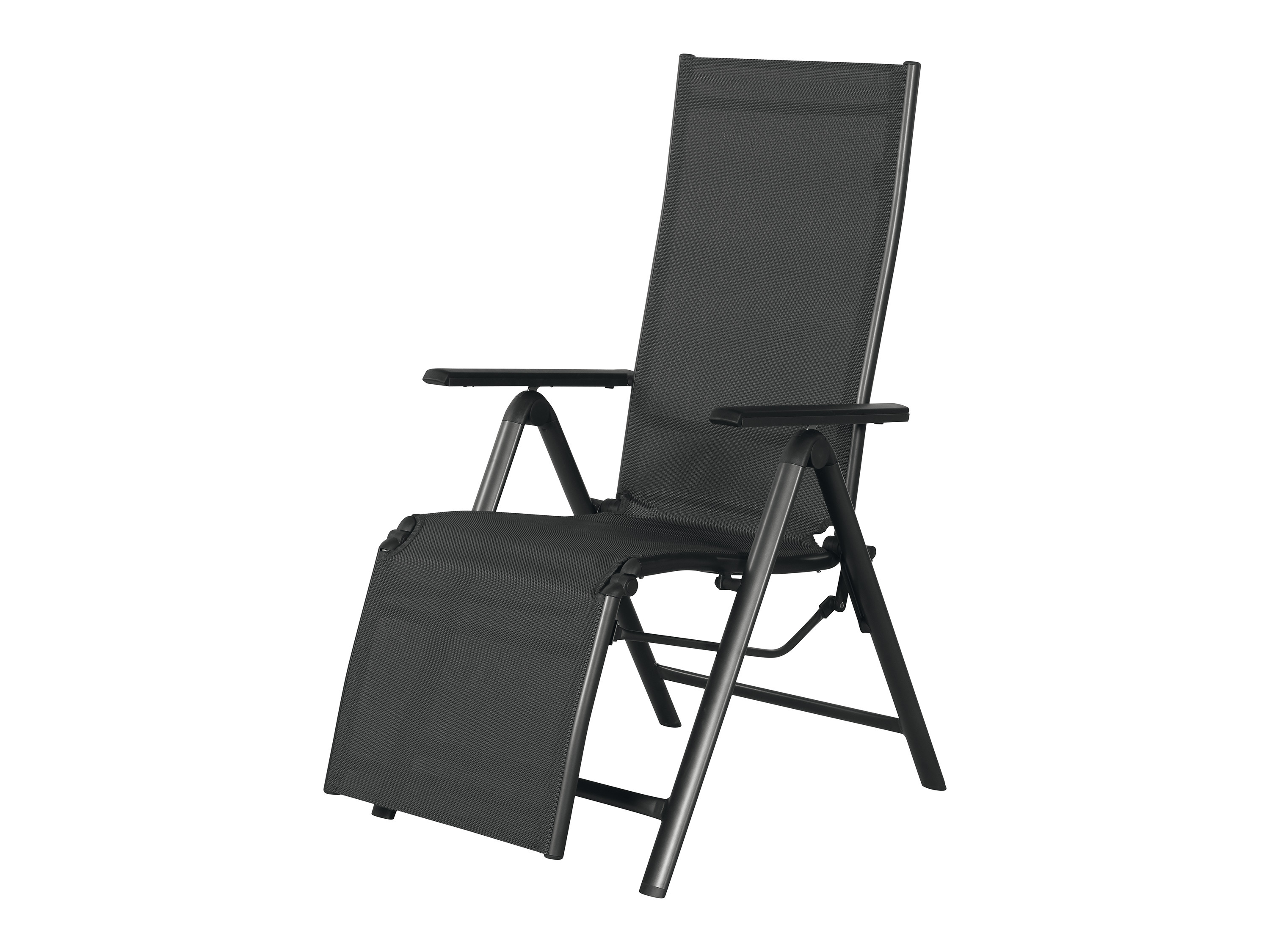 LIVARNO home Fauteuil de jardin Houston, noir/anthracite