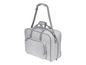 Un sac de voyage gris avec une bandoulière