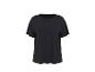 T-shirt noir pour femme