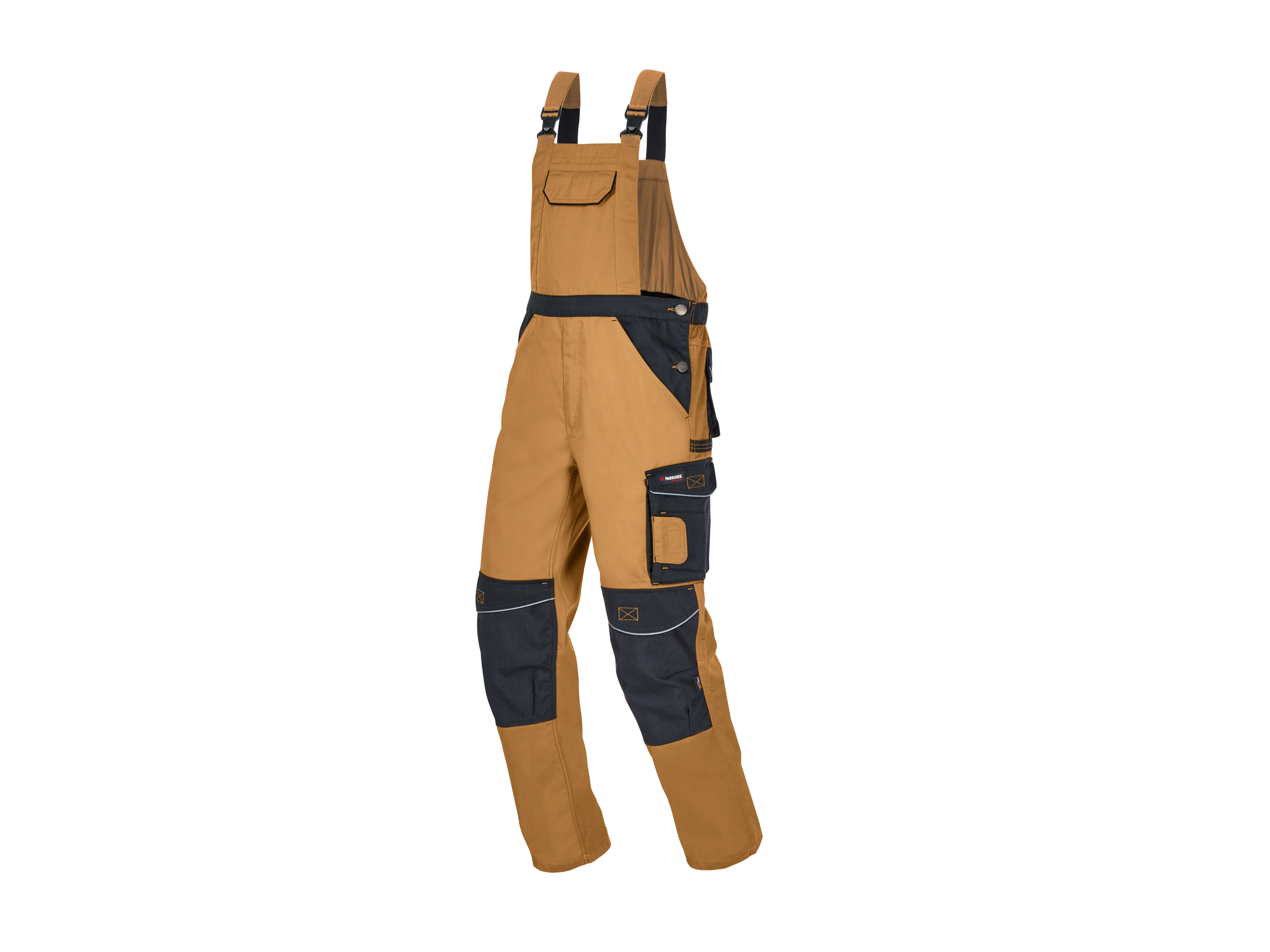 PARKSIDE PERFORMANCE® Salopette de travail homme (marron, 48)