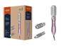 Un styler volumisant et bouclant Grundig rose avec trois accessoires.