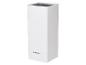 Bloc de couteaux universel blanc avec insert en poils noirs