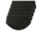 Un lot de cinq culottes noires.