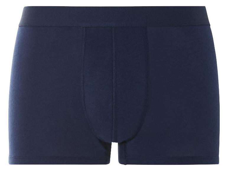 Boxers de couleur bleu marine.