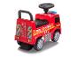 Camion de pompier rouge en plastique pour enfants.
