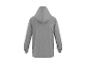 Sweat à capuche gris, vue de dos