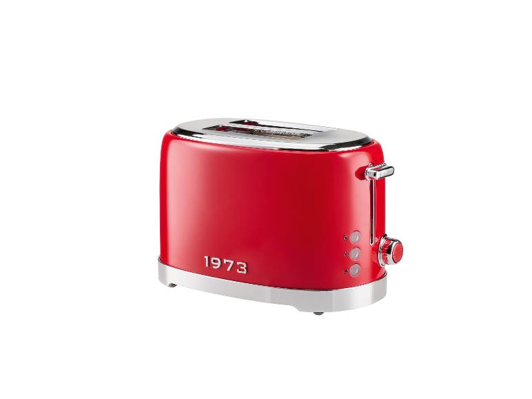 Grille-pain rouge 1973 design rétro.