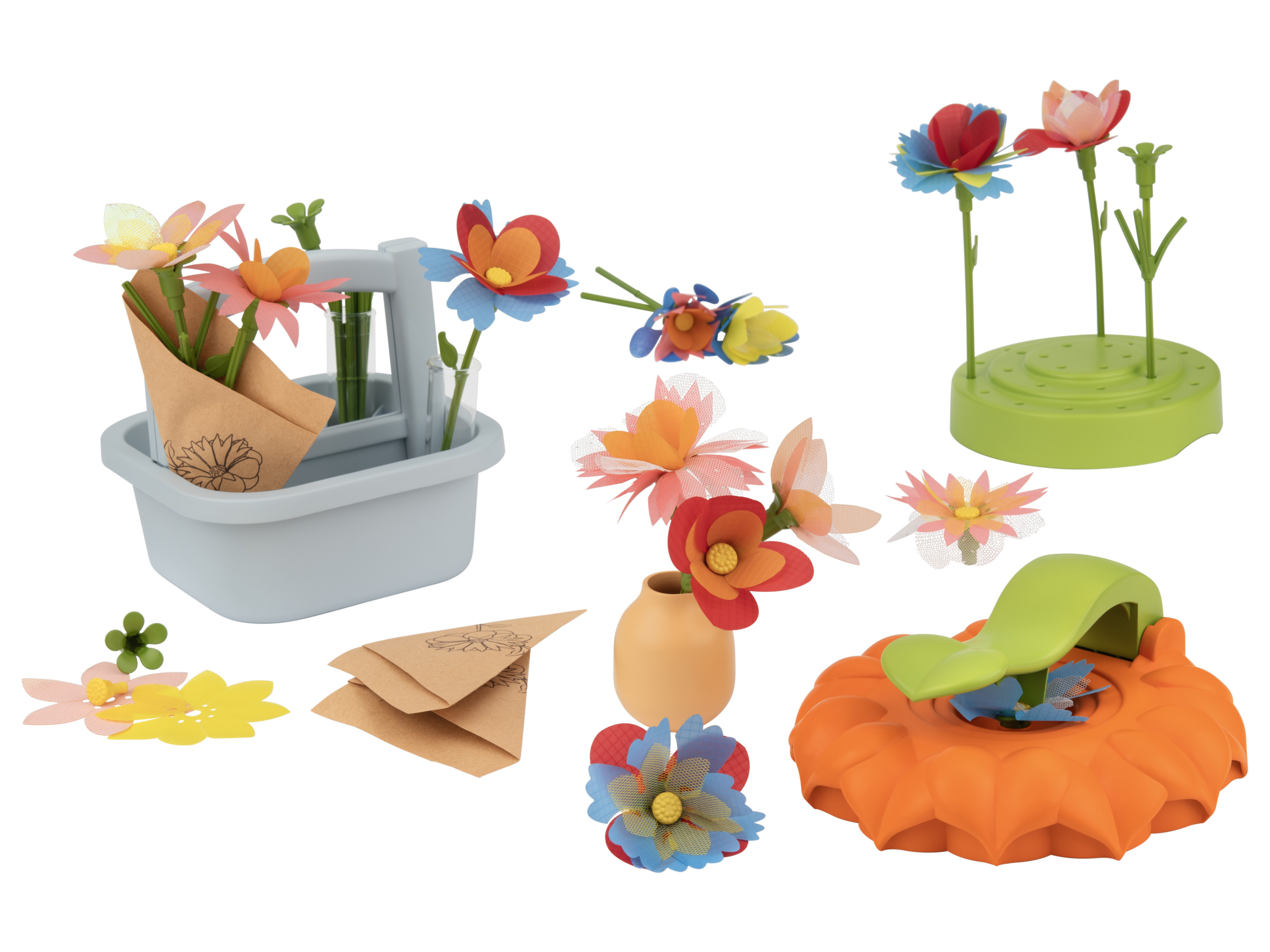 Playtive Set créatif fleurs à piquer