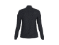 Sous-pull col montant gris foncé pour femme à manches longues, vue arrière