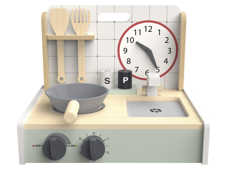 Aller en mode plein écran : Playtive Établi, table de cuisine ou coiffeuse en bois - Image 2