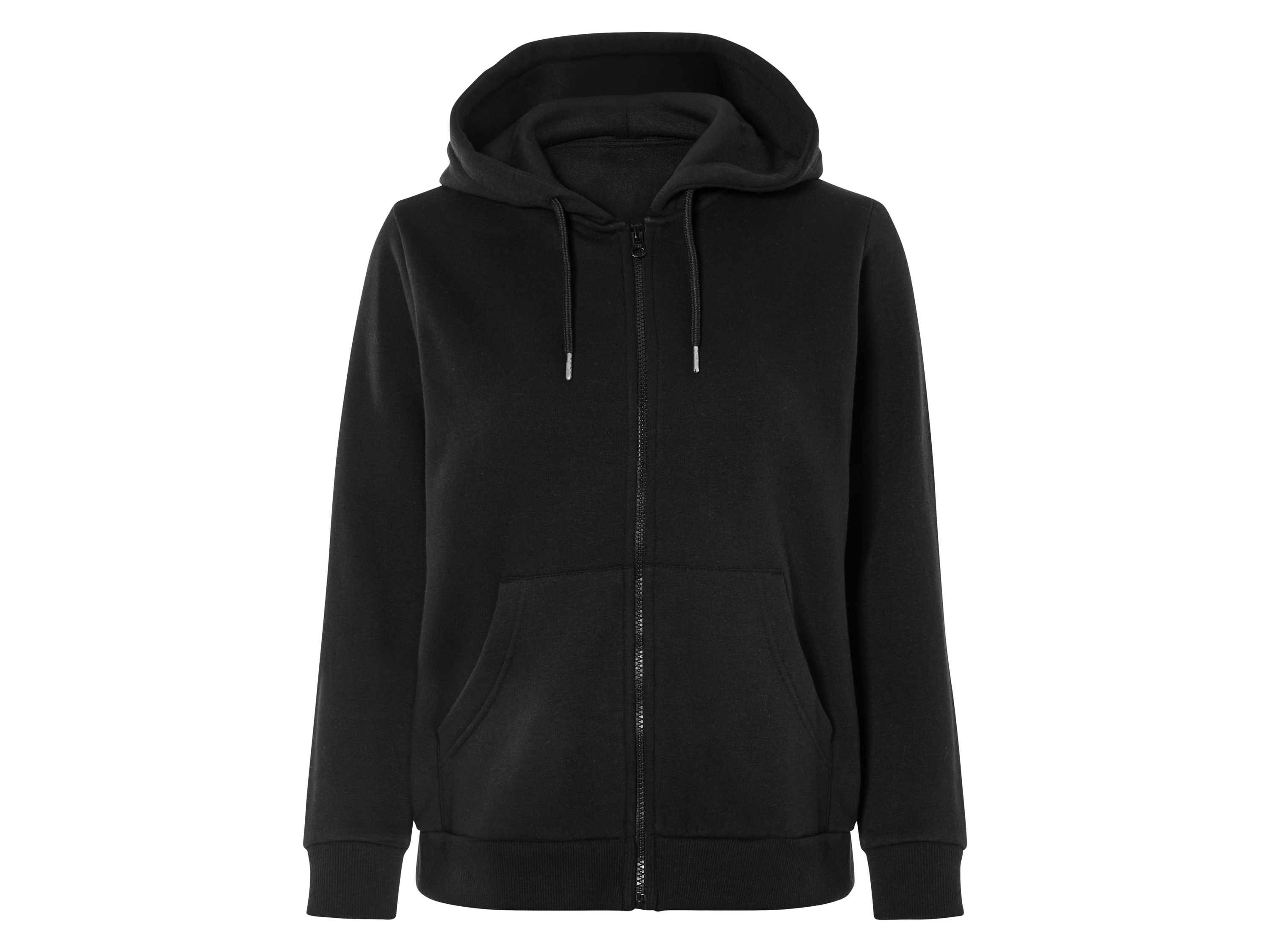esmara® Sweat zippé femme (noir, S(34/36))