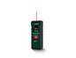 Un télémètre laser Parkside avec un faisceau laser rouge.