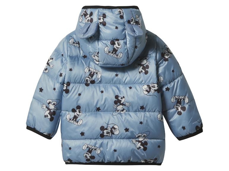 Doudoune bleue pour enfant avec imprimé Mickey Mouse et étoiles