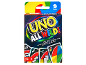 Jeu de cartes avec des cartes 'All Wild', adapté pour 2 à 10 joueurs de 7 ans et plus.