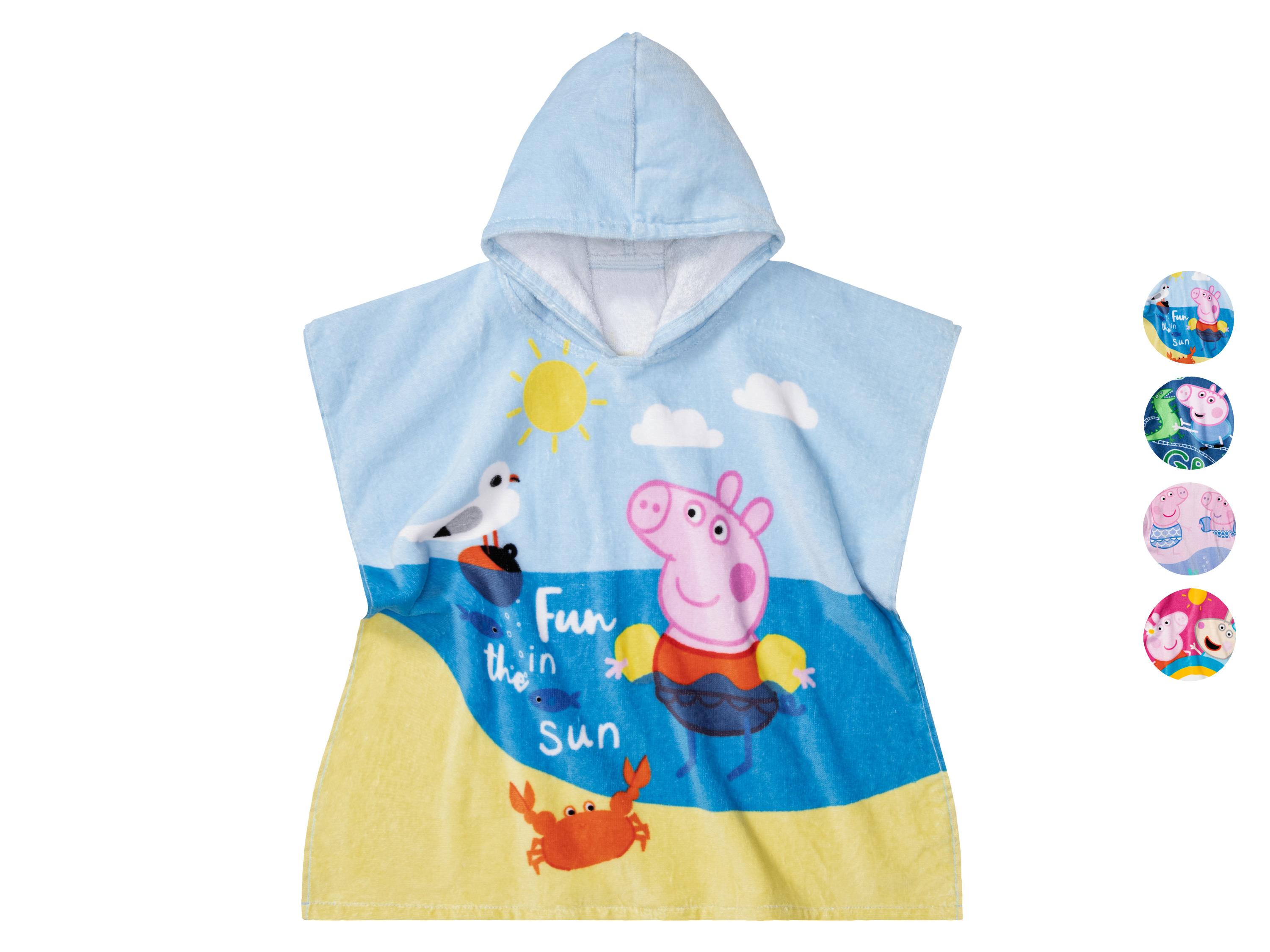 Poncho de bain enfant, 60 x 120 cm