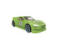 Une voiture de course verte avec le numéro 95