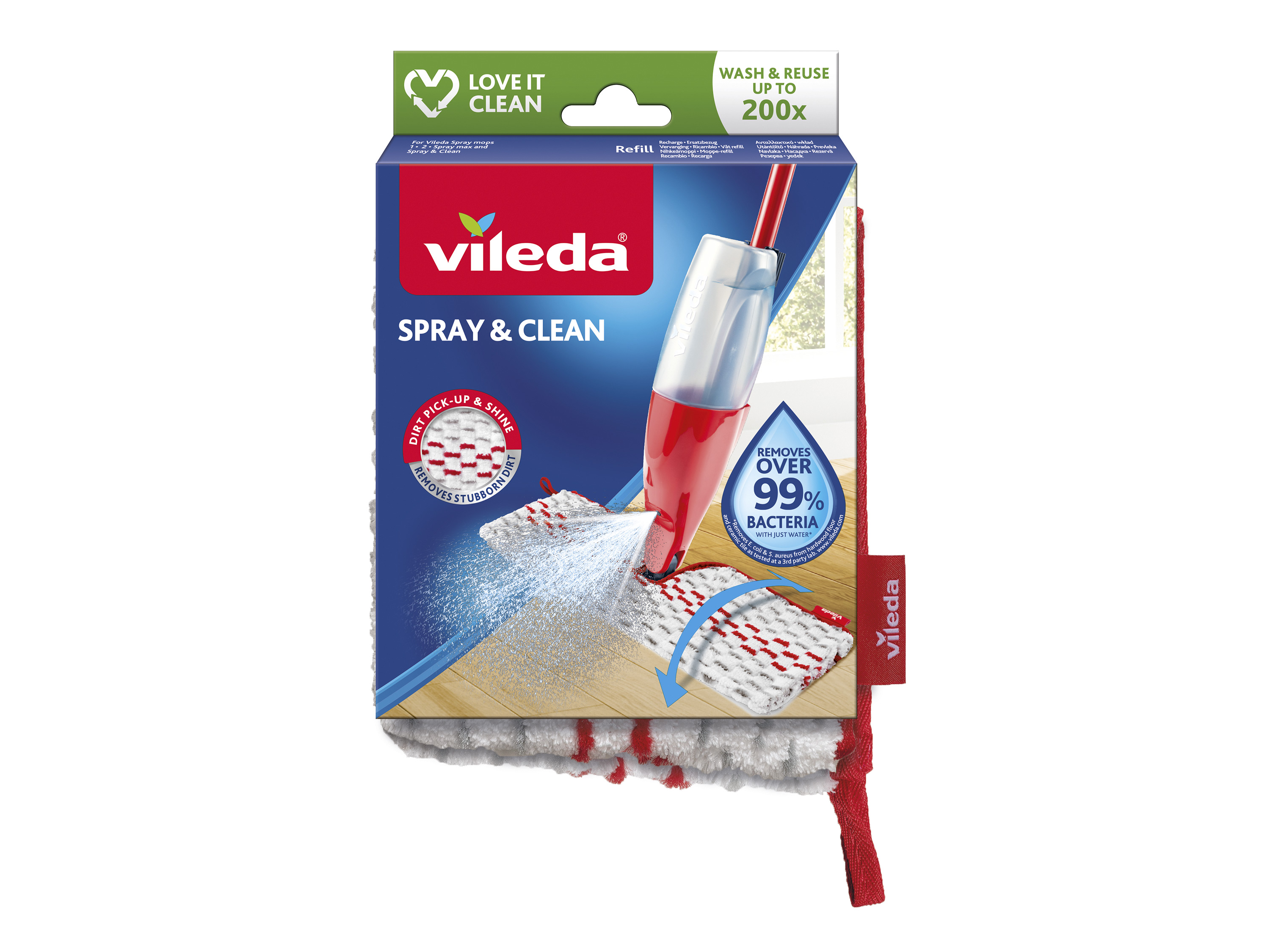 Vileda Housse de rechange Spray & Clean