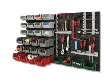 PARKSIDE® Set de rangement mural pour outils