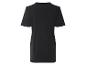 Robe t-shirt noire unie.