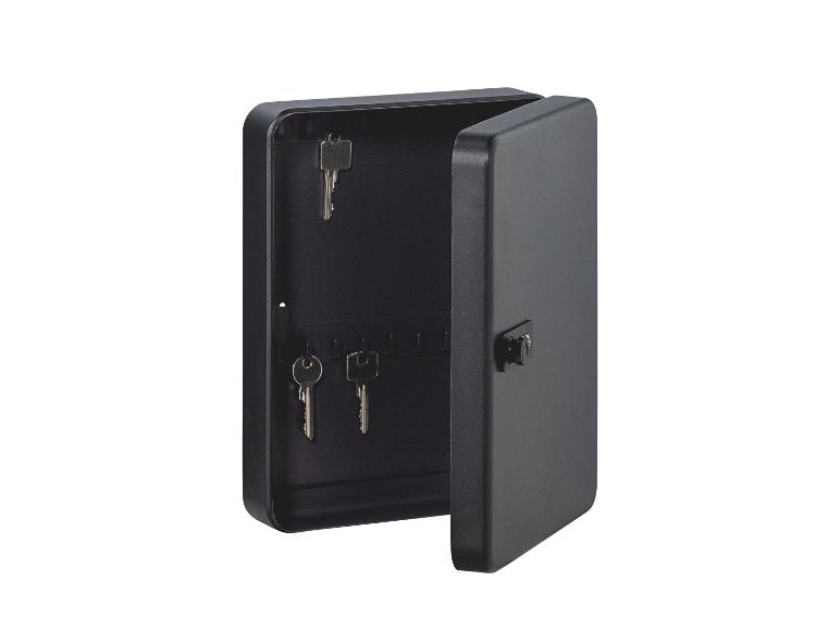 Armoire à clés BURG WÄCHTER KC 36 C avec trois clés suspendues.