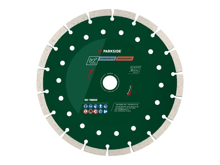 Disque diamant pour béton et maçonnerie, 230 mm, max. 6600 tr/min.