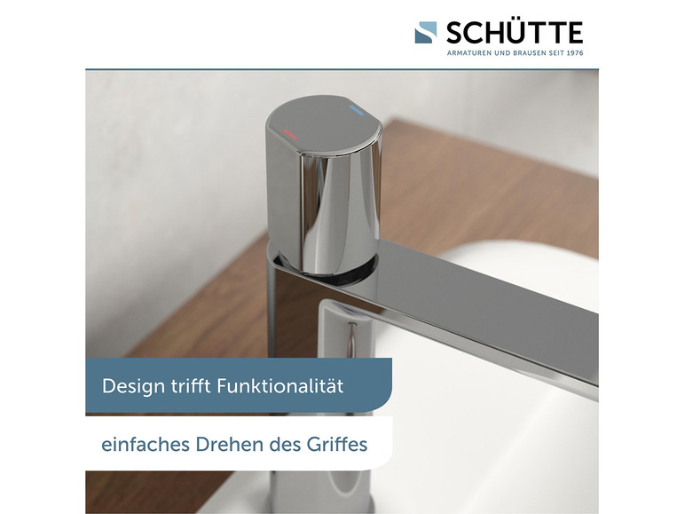 Aller en mode plein écran : Schütte Mitigeur robinet de lavabo New York, avec valve pop-up adaptée - Image 16