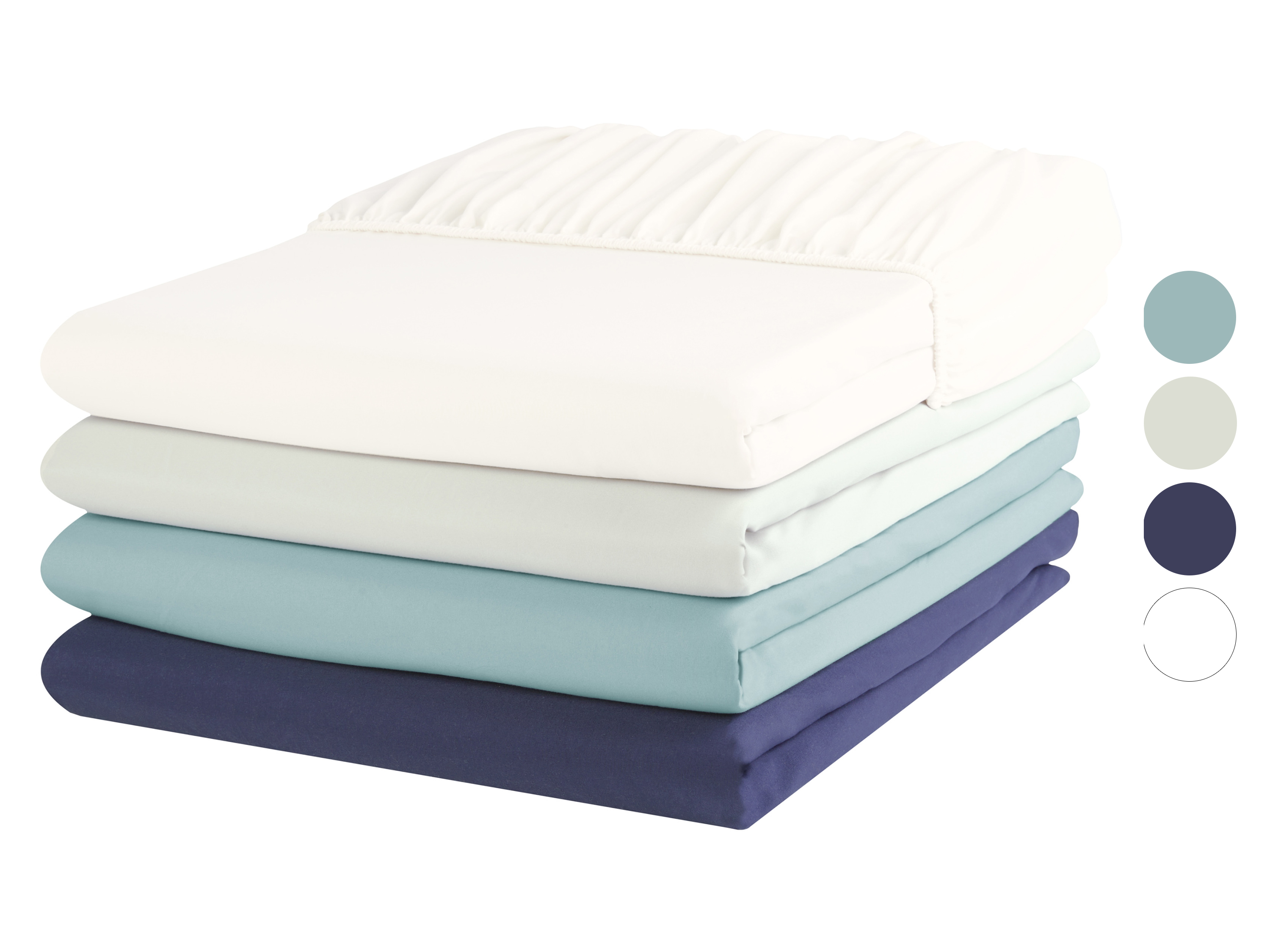 LIVARNO home Drap-housse en microfibre, 180-200 x 200 cm