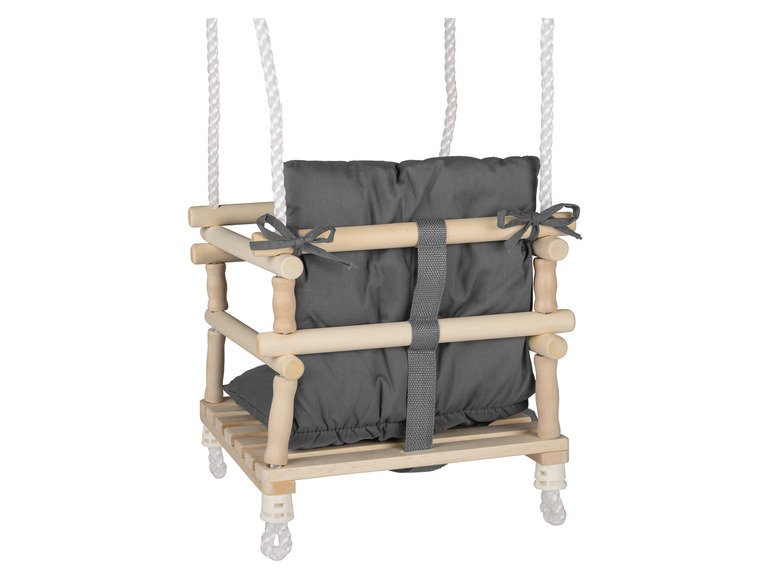 Aller en mode plein écran : Playtive Balançoire en bois avec siège de sécurité bébé - Image 9