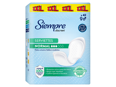 SIEMPRE Serviettes hygiéniques normales
