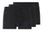 Trois boxers noirs.