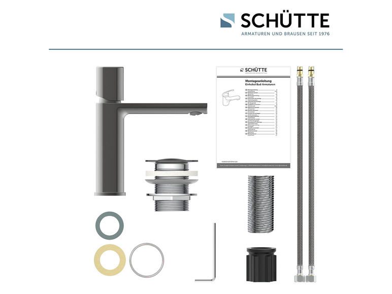 Aller en mode plein écran : Schütte Mitigeur robinet de lavabo New York, avec valve pop-up adaptée - Image 31