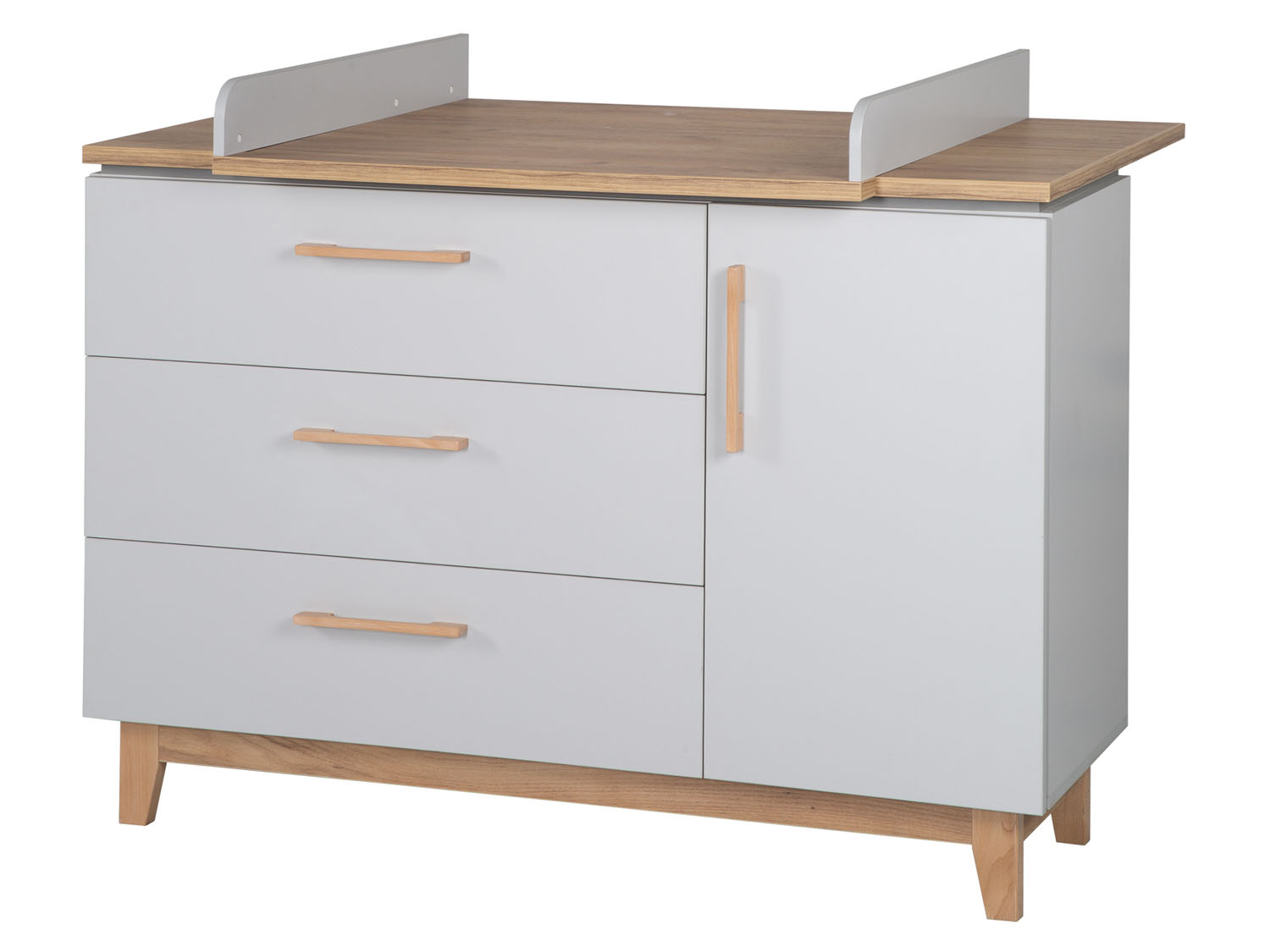ROBA Commode Caro – Avec table à langer – 3 tiroirs + 1 porte – - vue 3