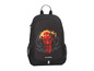 Un sac à dos noir avec un motif LEGO Ninjago.