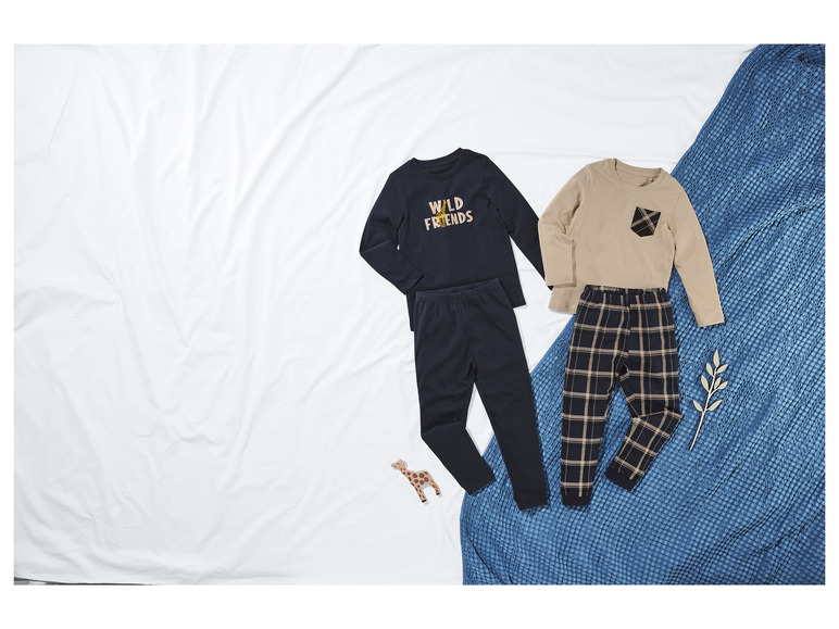 Aller en mode plein écran : lupilu® Lot de 2 pyjamas enfant - Image 3