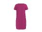 Robe femme fuchsia à manches courtes, vue de dos