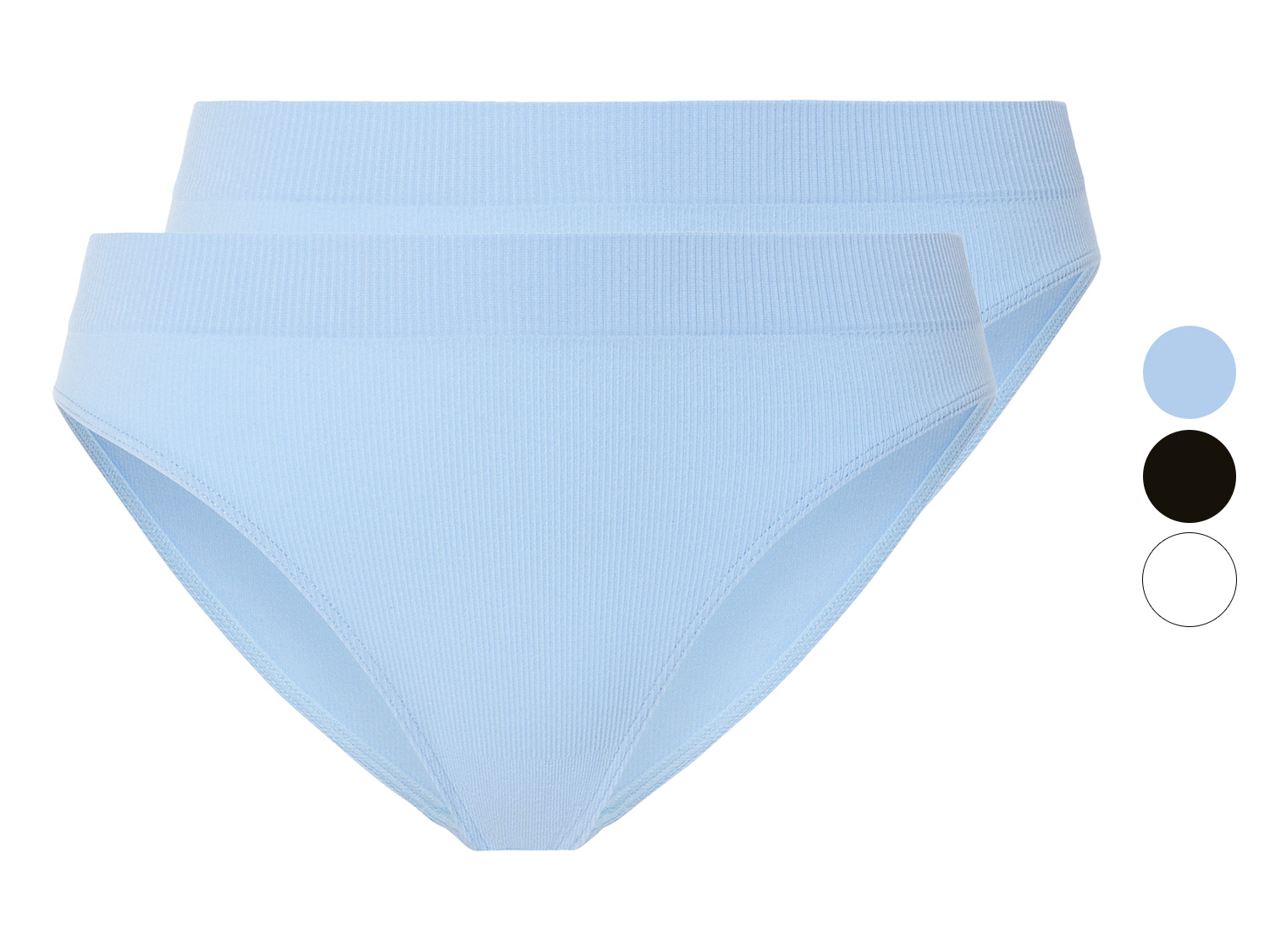 esmara® Lot de 2 culottes seamless femme