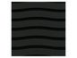 Texture noire avec des lignes ondulées.