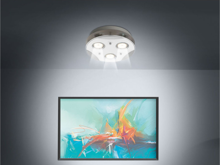Aller en mode plein écran : LIVARNO home Applique murale/plafonnier LED à 3 spots - Image 9