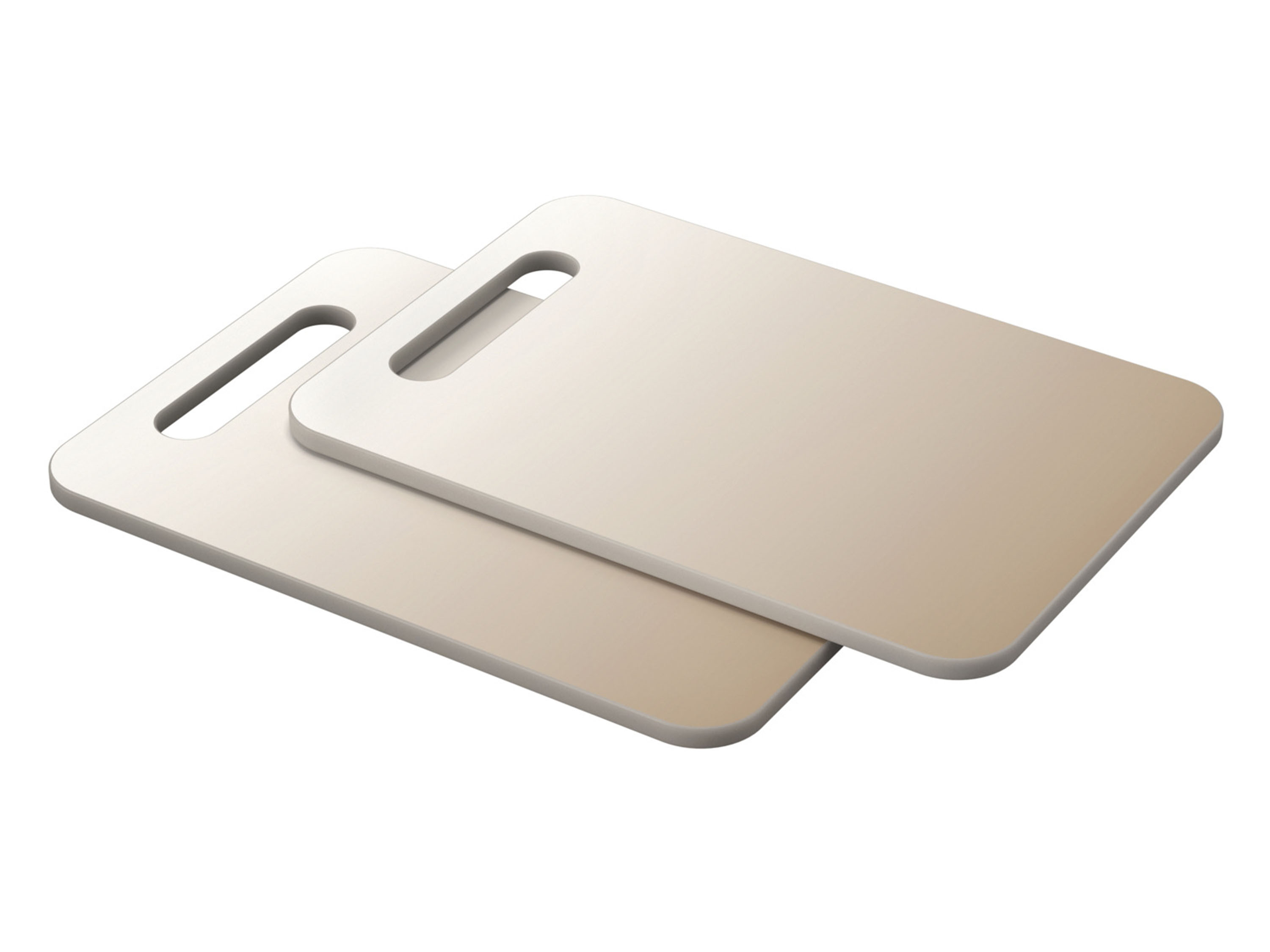 LIVARNO home Planche à découper (beige/ set de 2 pièces)