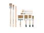 Assortiment de pinceaux Parkside pour la peinture, y compris des pinceaux plats larges et des pinceaux étroits