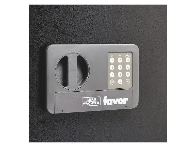 Coffre-fort pour meubles BURG WÄCHTER FAVOR S7 E avec serrure électronique.