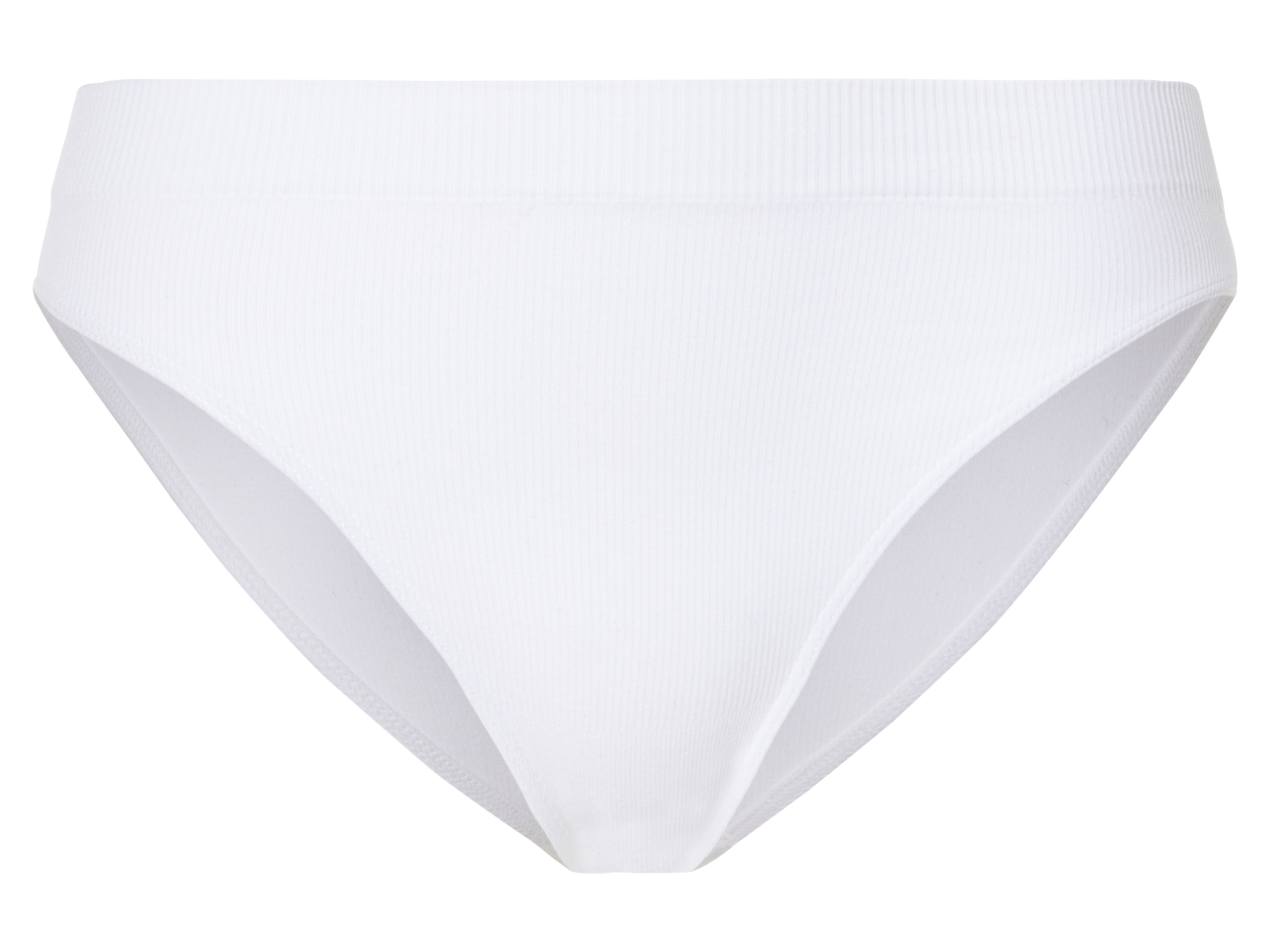 esmara® Lot de 2 culottes seamless femme (blanc)