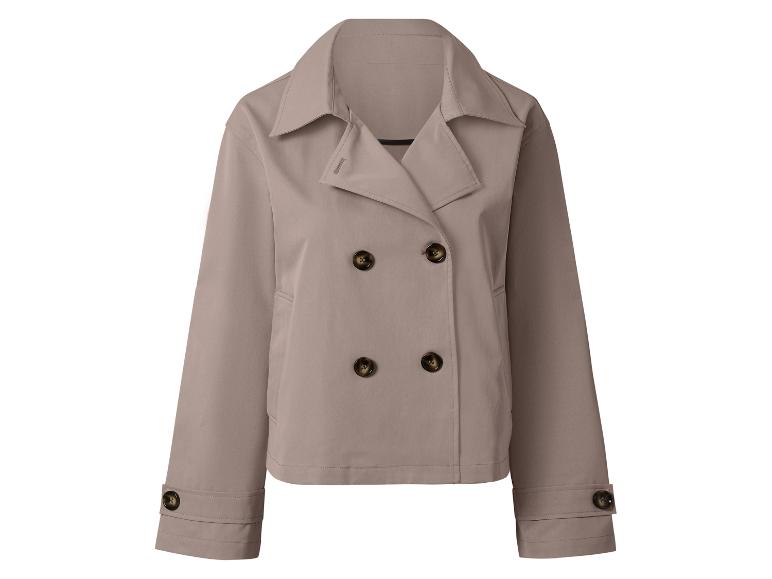Manteau beige pour femme.
