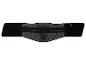Ceinture de soutien lombaire noire et grise avec motif texturé.
