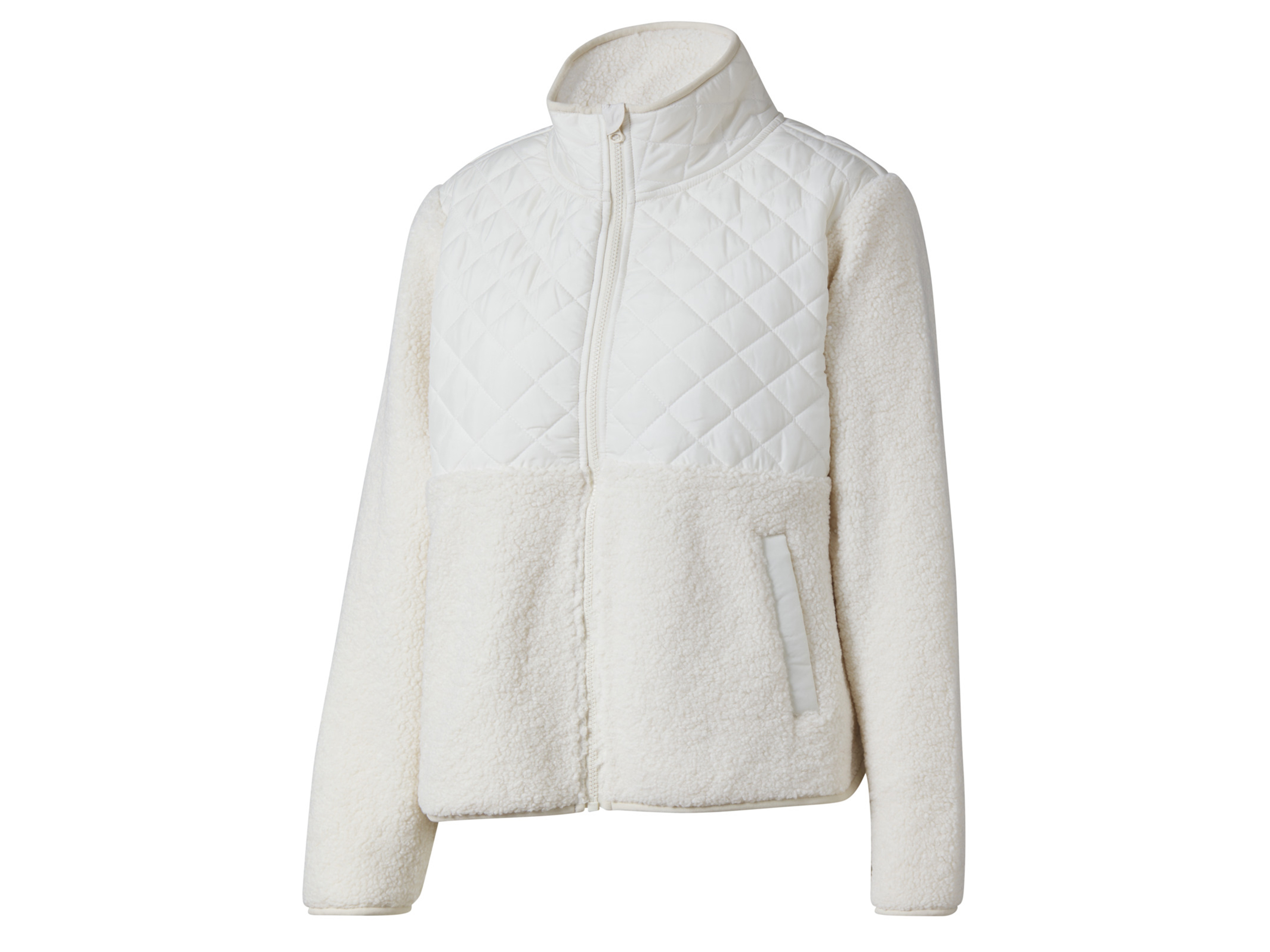 CRIVIT Veste polaire femme (blanc, S(34/36))