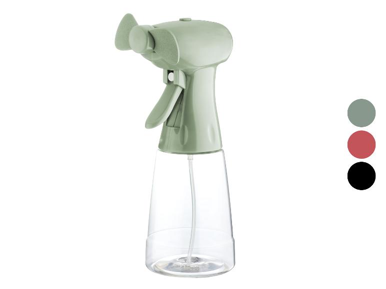 Pulvérisateur avec ventilateur intégré : design moderne, plusieurs couleurs.